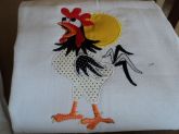 Galo com sol